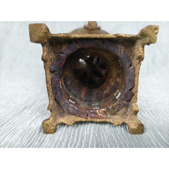 Mini Copper Samovar Water Heater Tea Kettle For Decoration Metal Art Shelf Decor - Picture 9 of 11